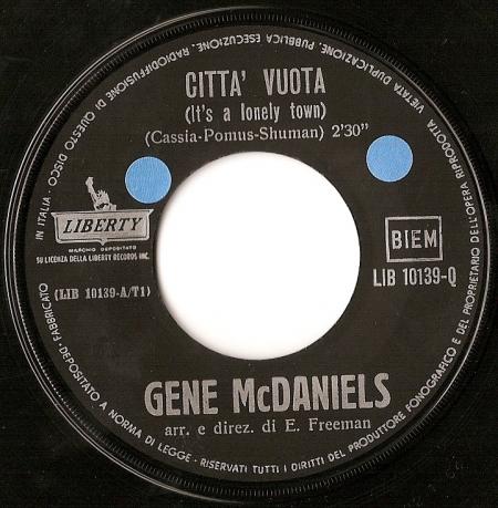 GENE MCDANIELS