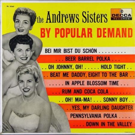 ANDREWS SISTERS
