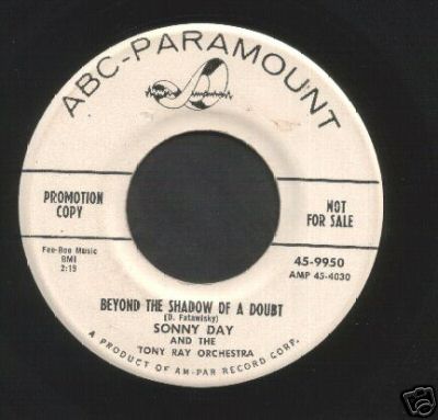 SONNY DAY AND THE TONY RAY ORCHESTRA